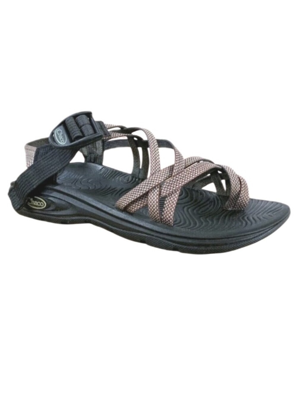 Chaco Womens ZX/2 Classic Black Red A Strappy Sport Sandals Size 9 Waterproof